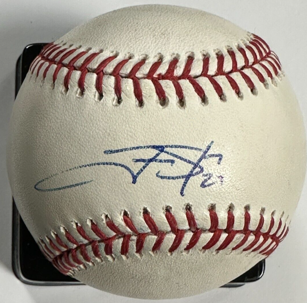 Trevor Story Autographed Official Major League Baseball Red Sox JSA
