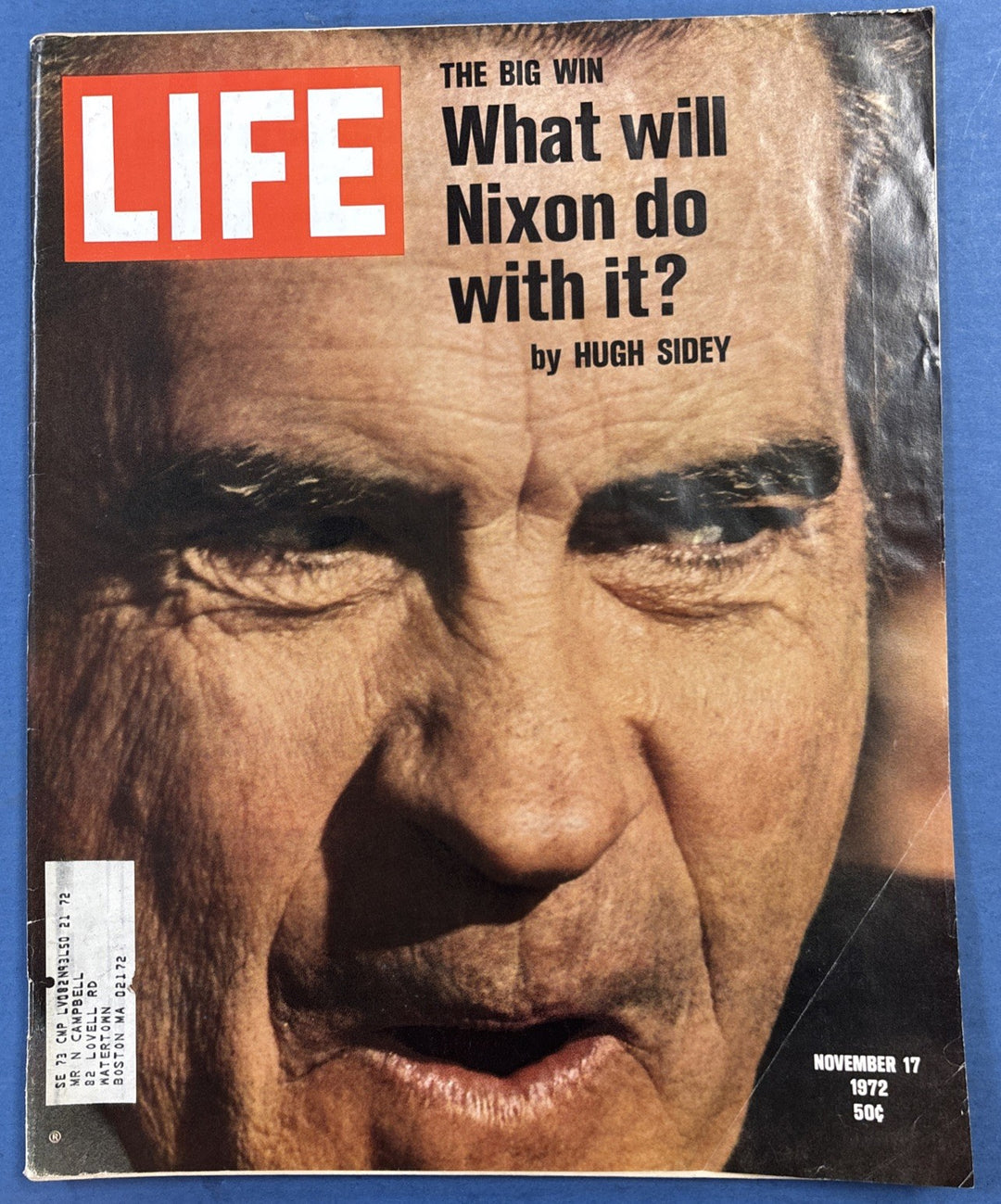 Life Magazine What Will Nixon Do With It November 17 1972