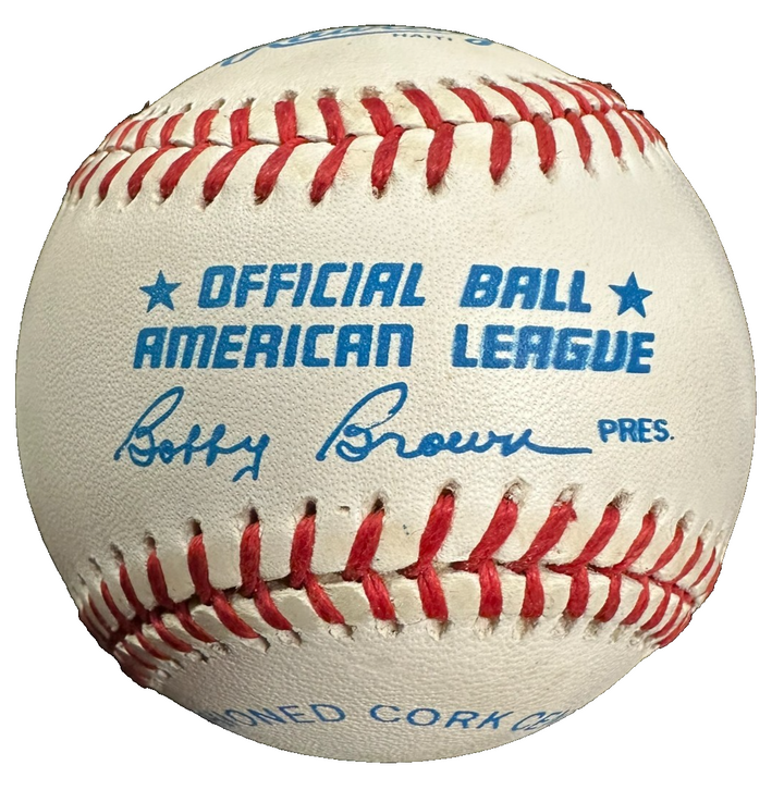 Ken Hill Autographed American League Baseball St. Louis Cardinals