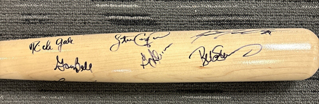 2018 Red Sox Fantasy Camp Signed Baseball Bat Campbell Lyons Stanley Bell Etc.