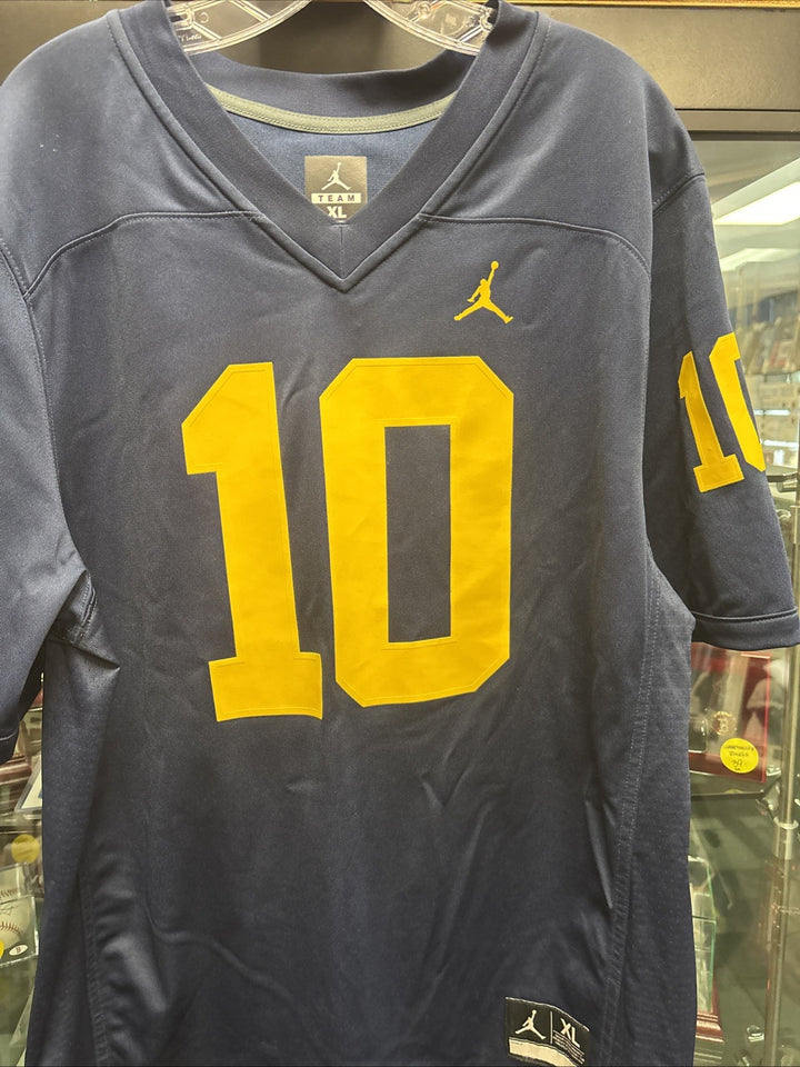 Tom Brady Jordan Brand Michigan Wolverines XL Jersey