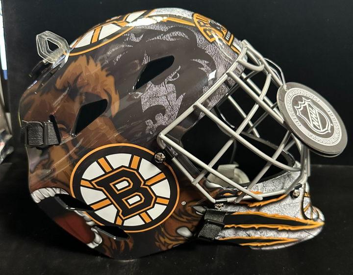 Tim Thomas Autographed Boston Bruins Full Size Goalie Mask JSA NHL