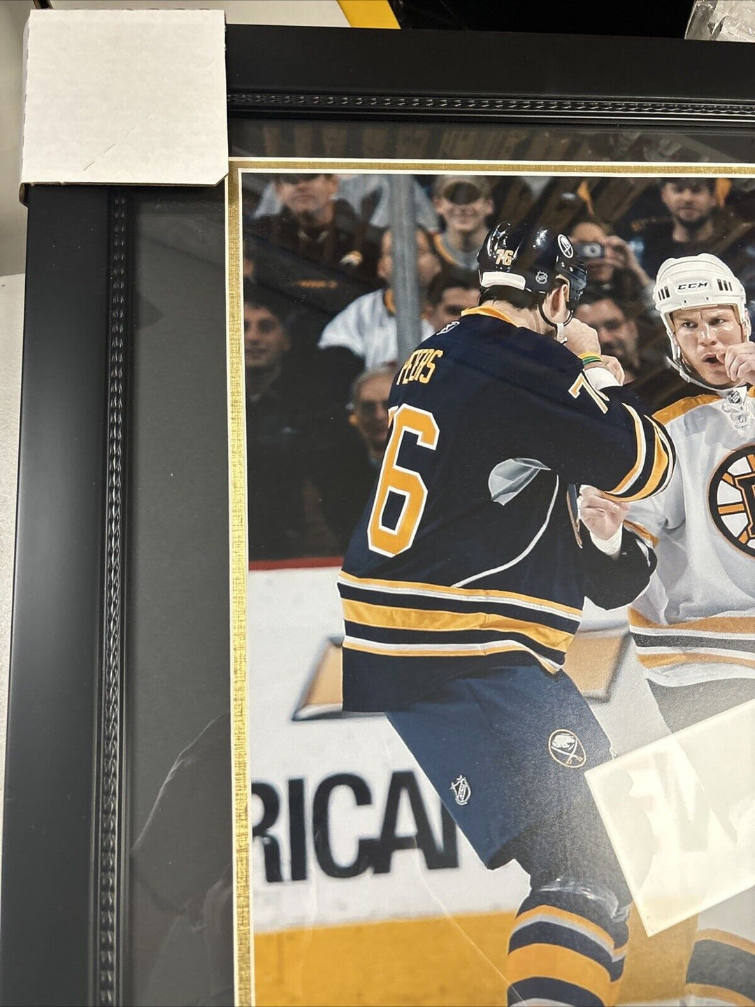 Shawn Thornton “The Enforcer” Signed Framed 16x20 New England Picture Bruins