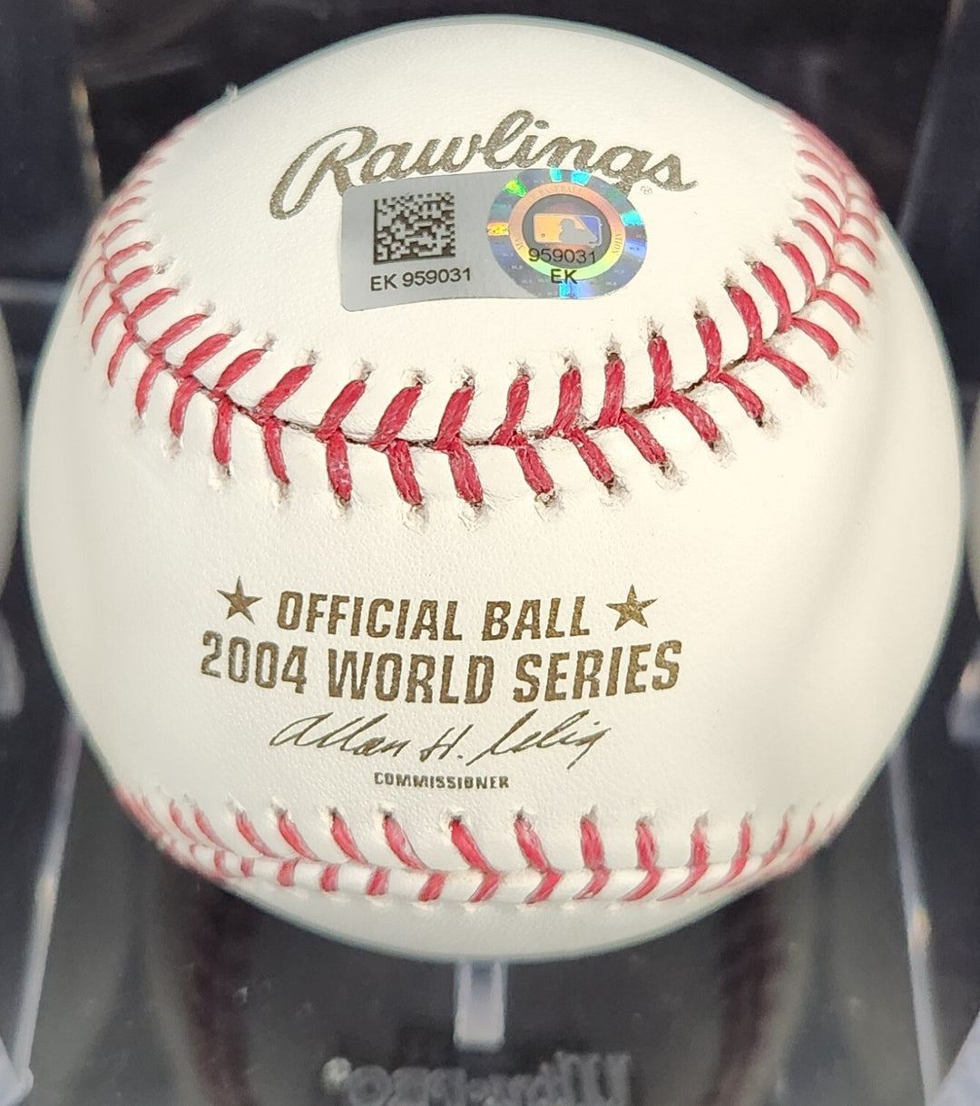 Keith Foulke Signed 2004 World Series Baseball MLB Authentic COA