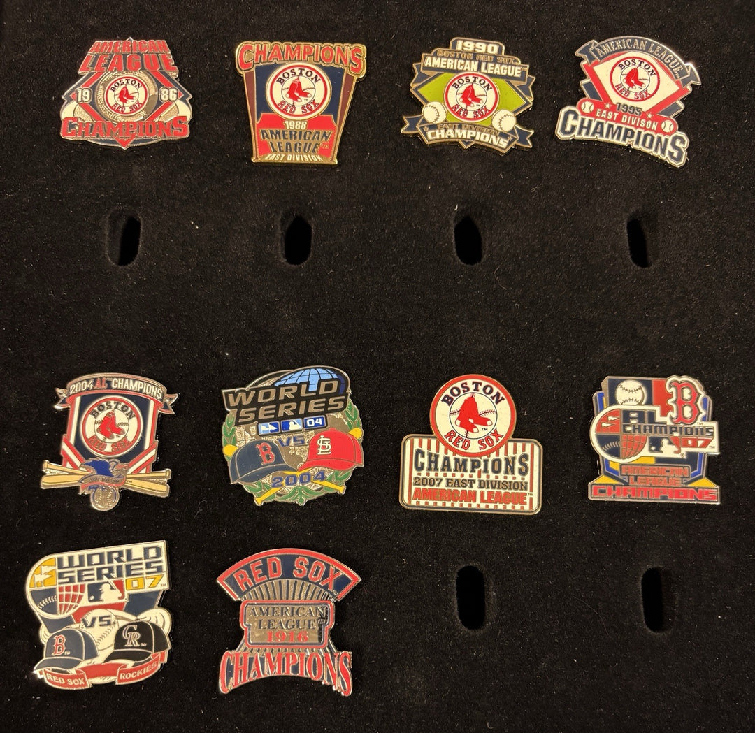 Willabee & Ward The Boston Red Sox World Series Pin Collection 25 pins