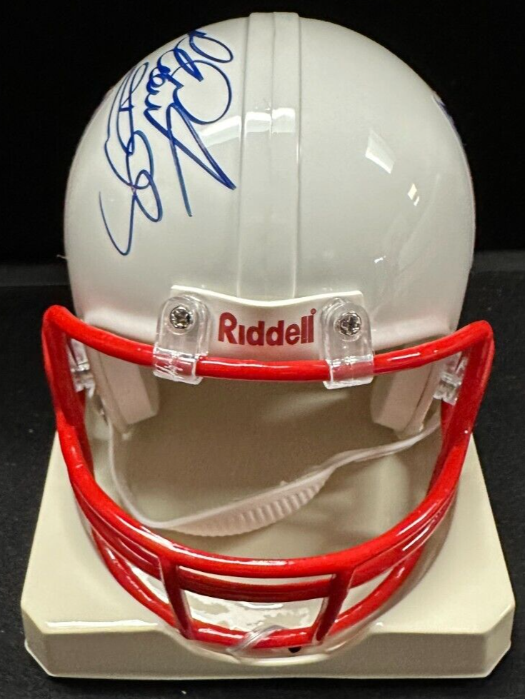 Richard Dent Autographed NFL Riddel Mini Helmet HOF Chicago Bears Steiner