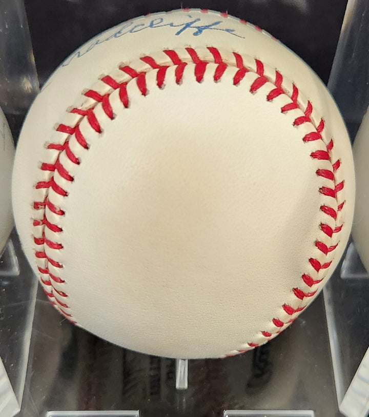 Ted "Double Duty" Radcliffe Signed National League Baseball HOF Beckett COA