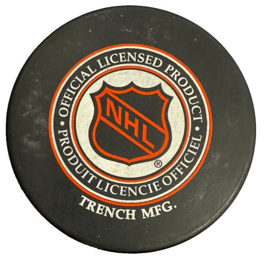 Dale Hawerchuk Autographed Philadelphia Flyers Hockey Puck NHL