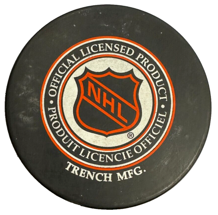 Dale Hawerchuk Autographed Philadelphia Flyers Hockey Puck NHL
