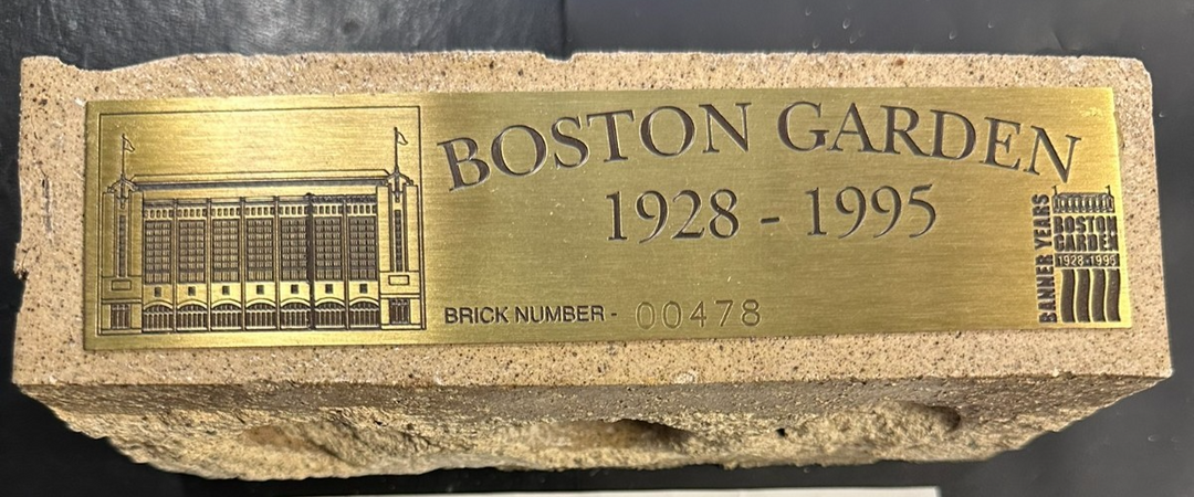 Original Boston Garden 1928-1995 Brick Boston Celtics & Bruins 478/15000