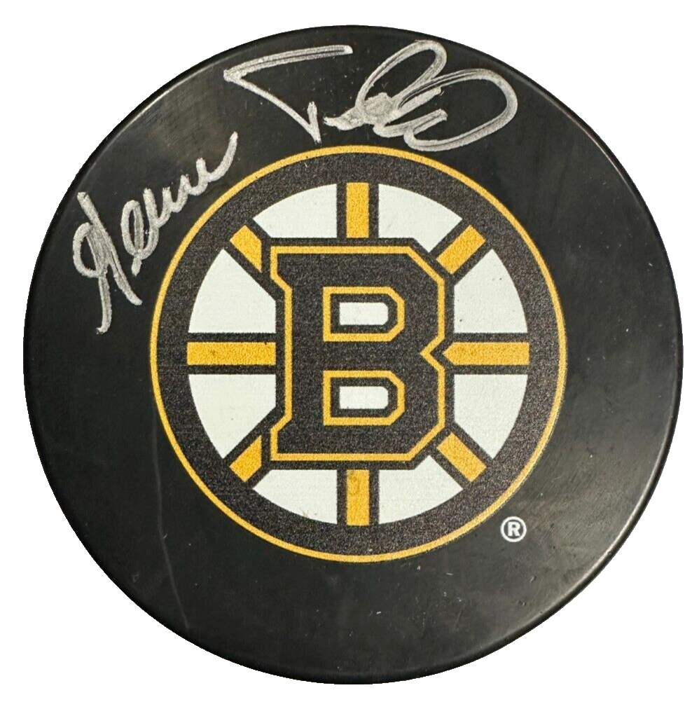 Graeme Townsend Autographed Boston Bruins Hockey Puck NHL
