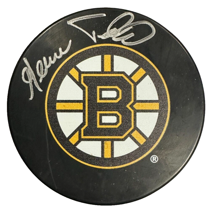Graeme Townsend Autographed Boston Bruins Hockey Puck NHL