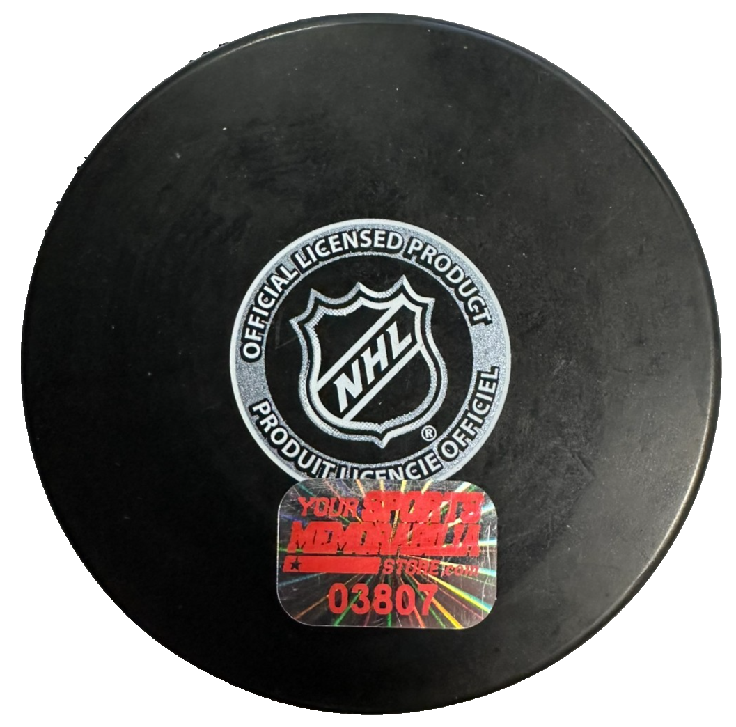 Tyler Seguin Autographed Boston Bruins Hockey Puck JSA