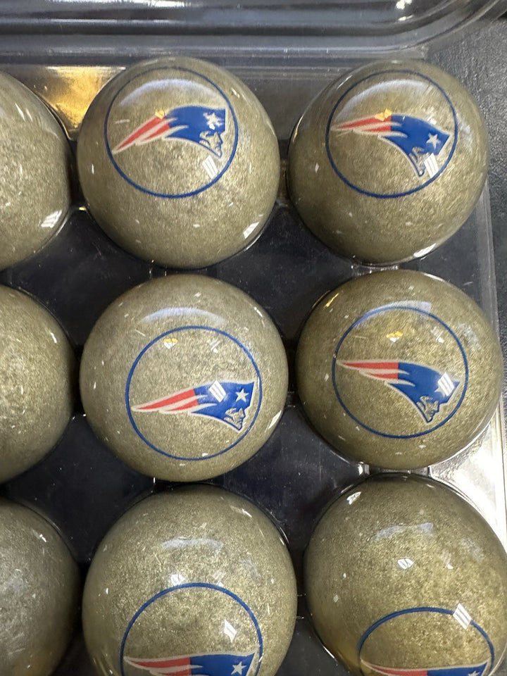 Dallas Cowboys & New England Patriots Billiards Pool Balls Set NFL Football