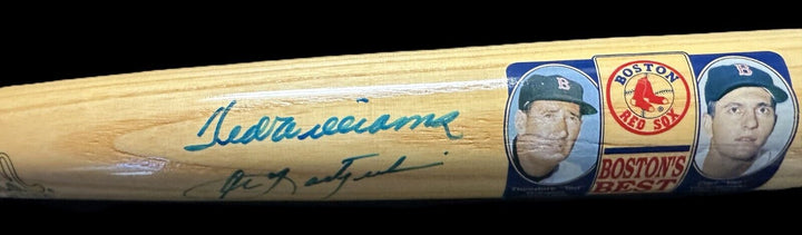 Ted Williams & Carl Yastrzemski Signed Cooperstown Bat Co Commemorative Bat BAS