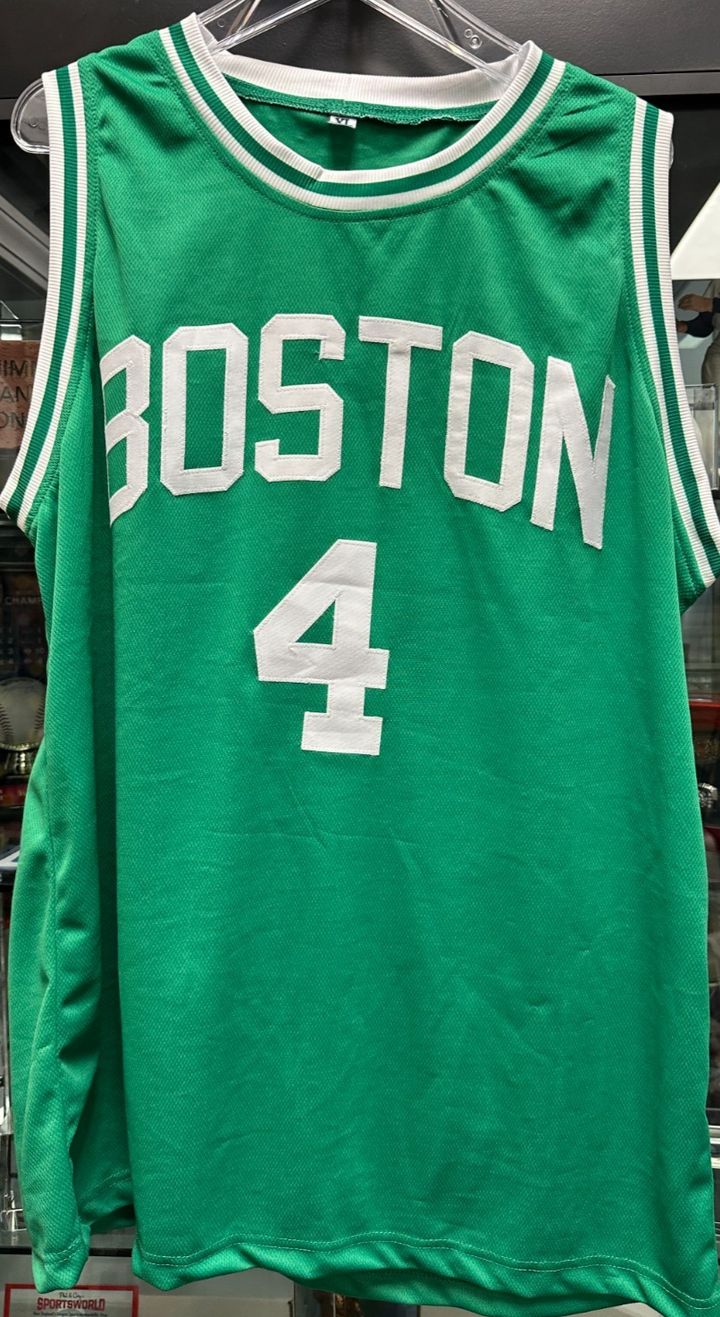 Jrue Holiday Autographed Boston Celtics Custom Road Jersey BAS
