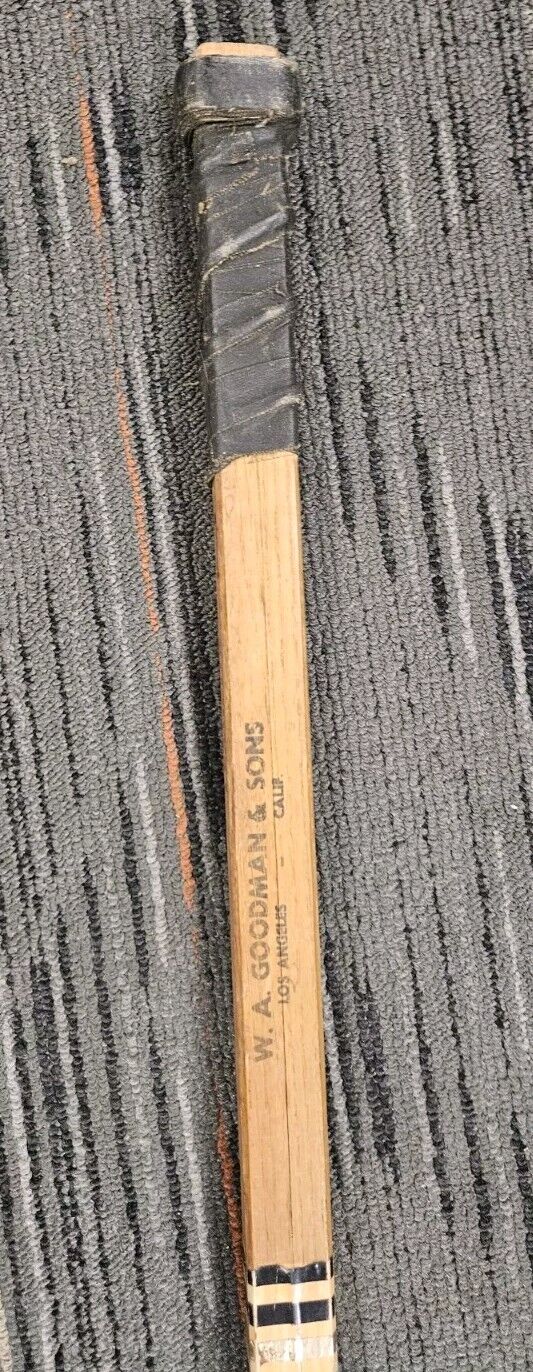 Réal Lemieux Los Angeles Kings Game Used Sherwood Hockey Stick LOA