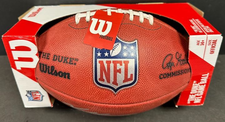 Will Campbell Autographed Wilson Official NFL Football JSA Patriots