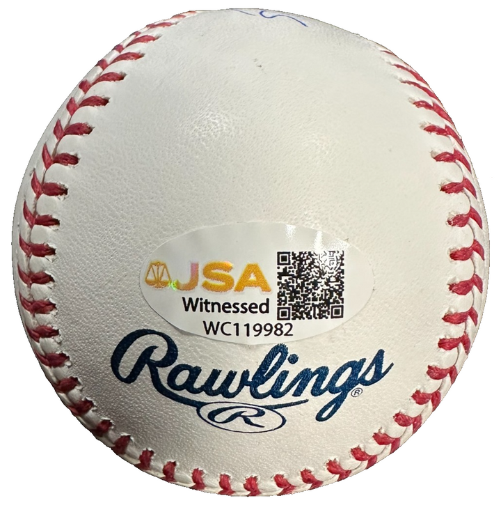 Kevin Millar Autographed OML Baseball W/ 2004 WS Champs Insc Red Sox JSA