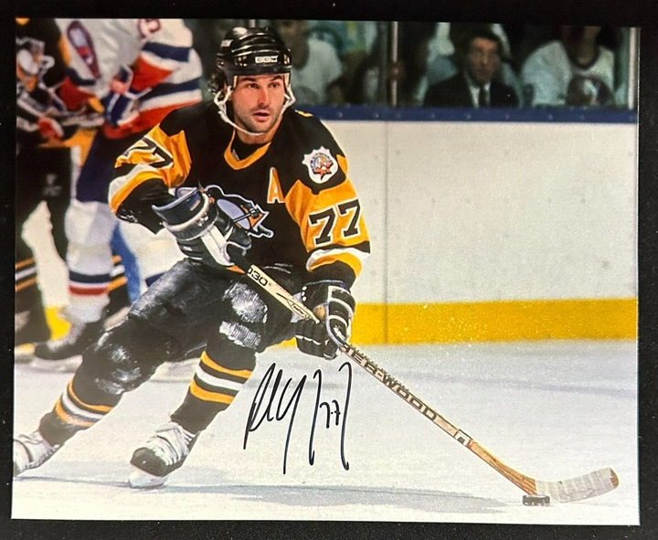 Paul Coffey Autographed Pittsburgh Penguins 8x10 Photo HOF