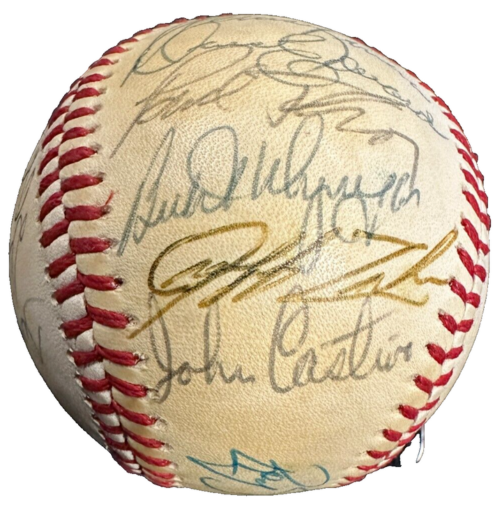 1979 Minnesota Twins Team Signed Baseball Mauch Carew Castino