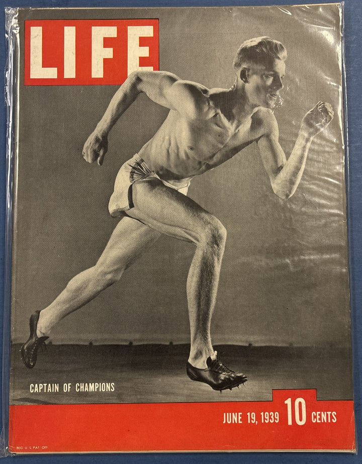 Life Magazine Captain Of Champions June 19 1939