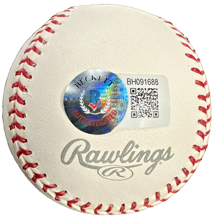 Miguel Cabrera Autographed Official MLB 2013 Postseason Baseball BAS Tigers