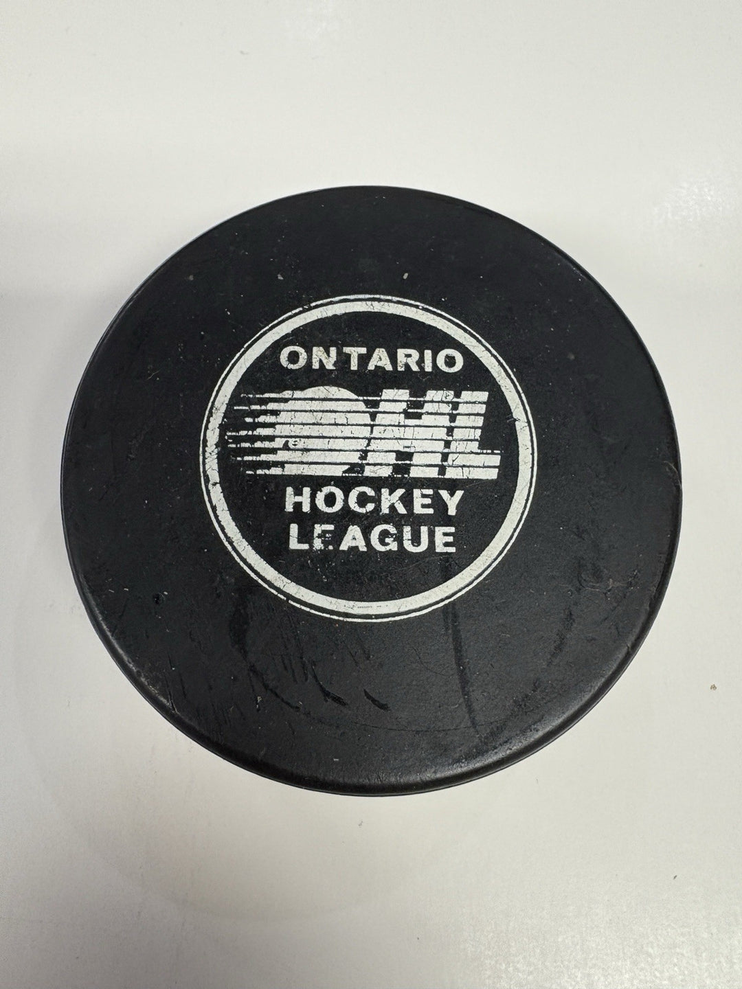 Vintage OHL Oshawa Generals Official Hockey Puck