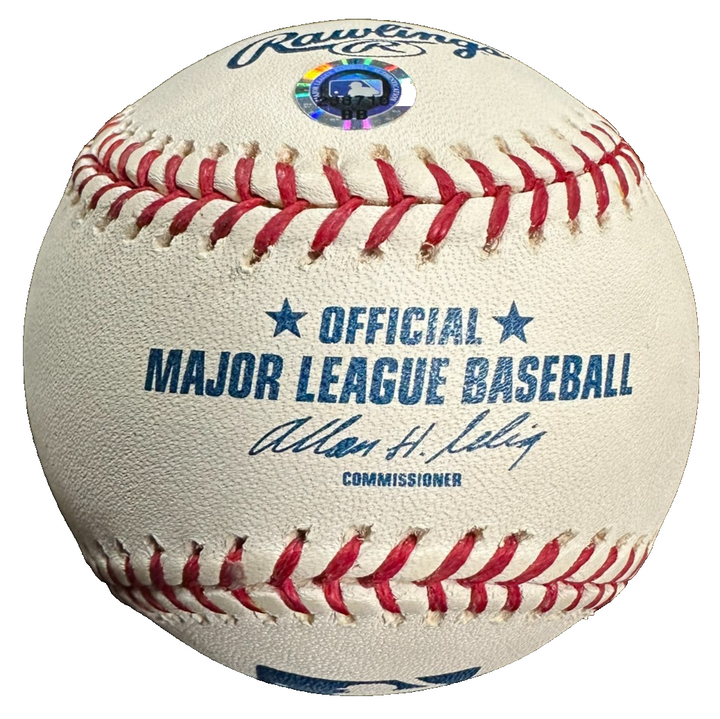 Dustin Pedroia Autographed Official Major League Baseball MLB Hologram Red Sox