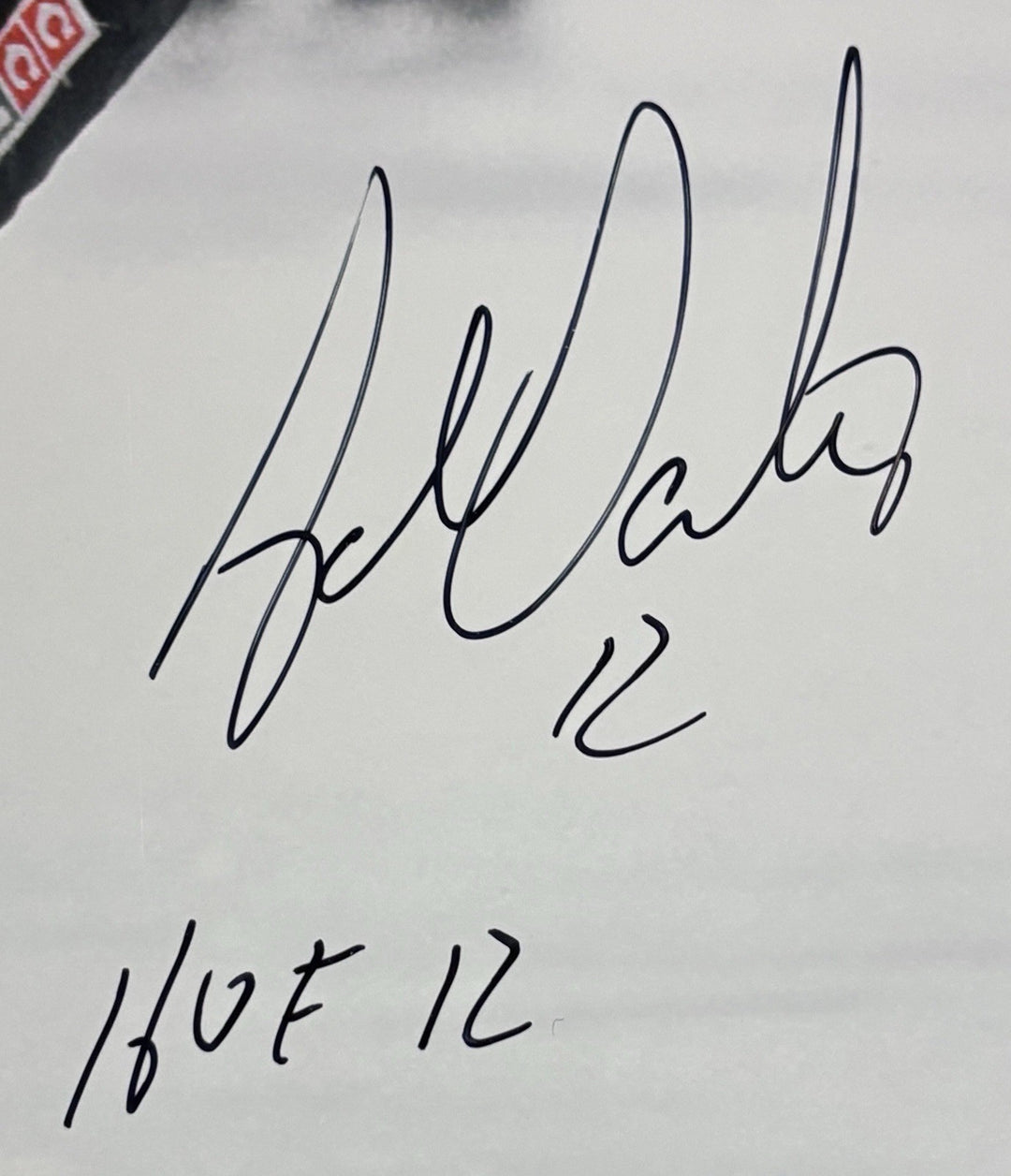 Adam Oates Autographed Boston Bruins 16x20 Photo W/ HOF 12 NHL