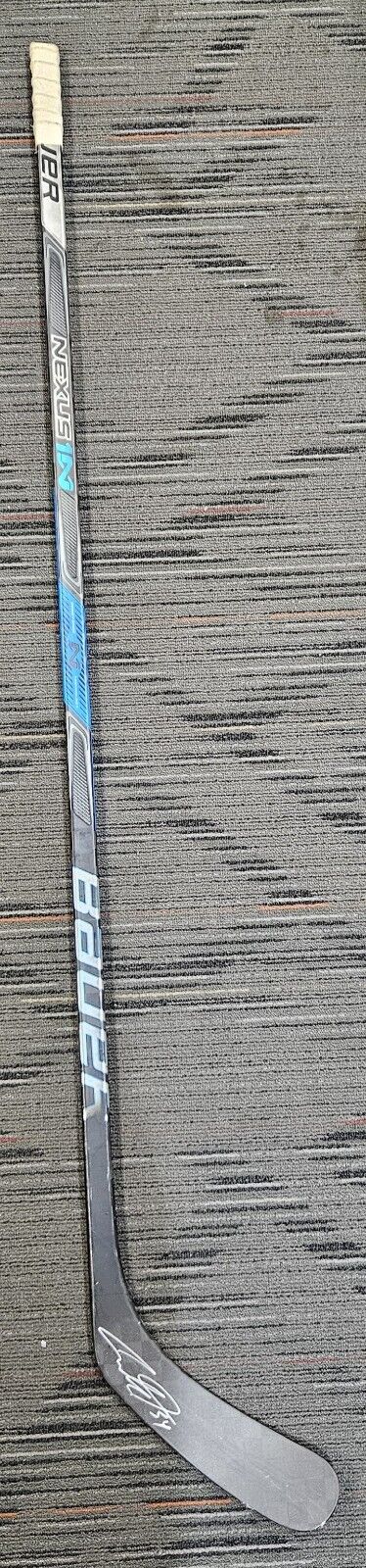 Auston Matthews Game Used 2nd Year Autographed Bauer Nexus Hockey Stick BAS