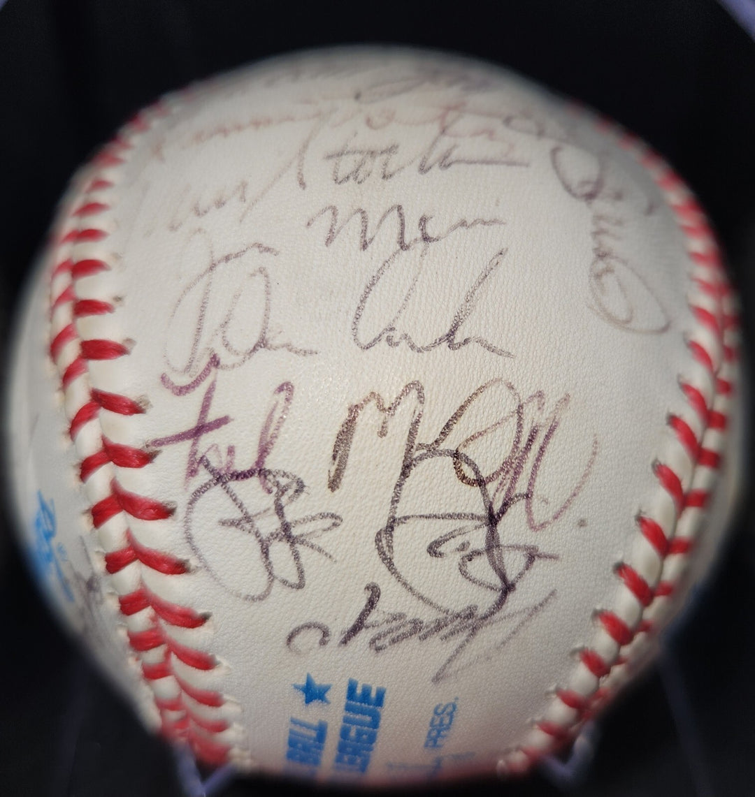 1998 Tampa Bay Rays Signed Spring Training Baseball McGriff Howard