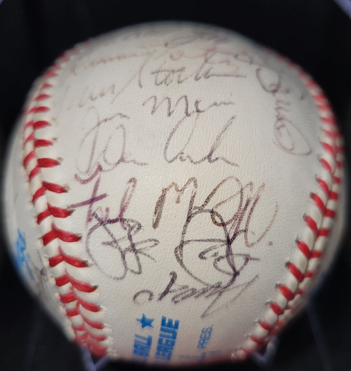 1998 Tampa Bay Rays Signed Spring Training Baseball McGriff Howard