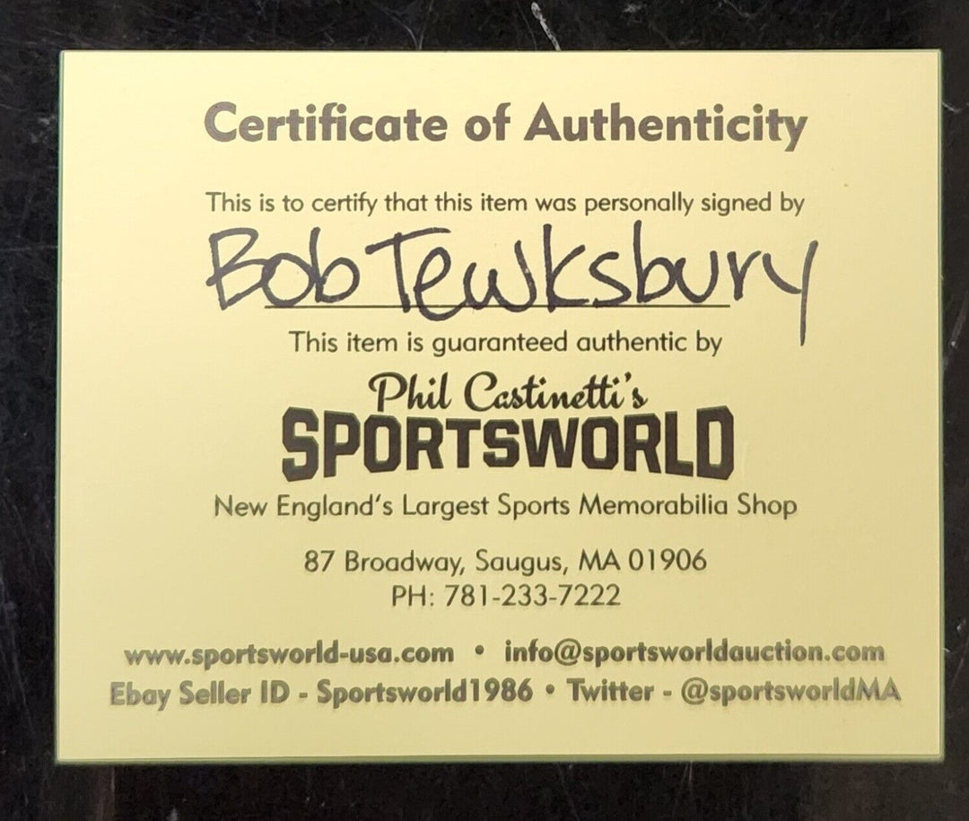 Bob Tewksbury Signed Major League Baseball Yankees Cubs Cardinals Twins COA