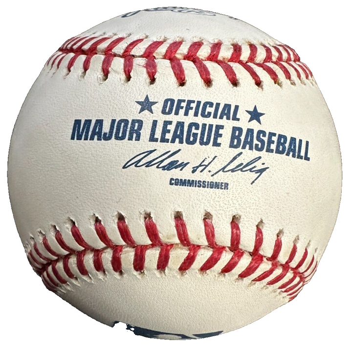 Ernie Harwell Autographed Official Major League Baseball HOF Tigers