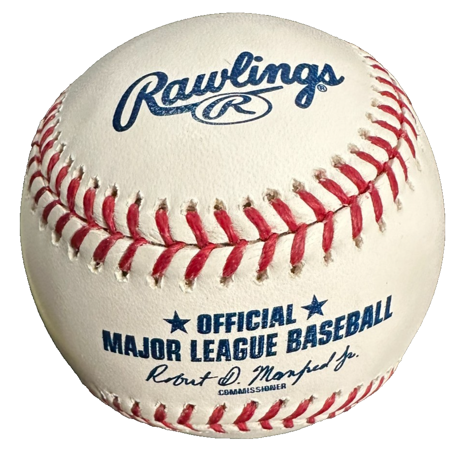 Calvin Schiraldi Autographed Official Major League Baseball W/1986 AL Champs Ins