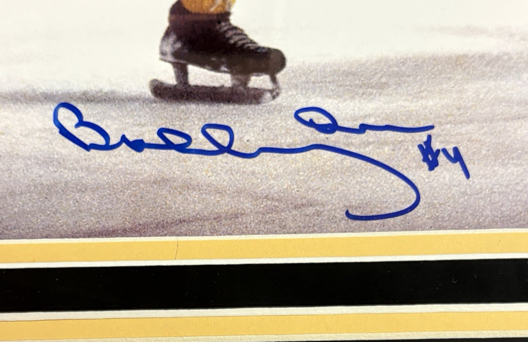 Bobby Orr Signed Framed 11x14 Photo Great North Road COA Boston Bruins