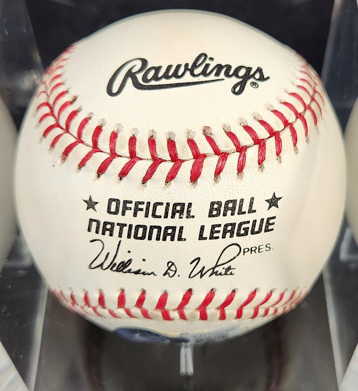 Ted "Double Duty" Radcliffe Signed National League Baseball HOF Beckett COA