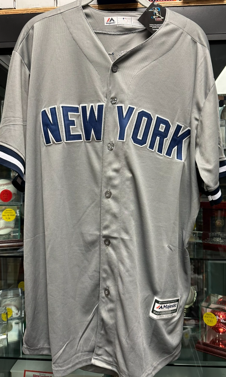 Gary Sanchez Autographed New York Yankees Road Jersey BAS NWT