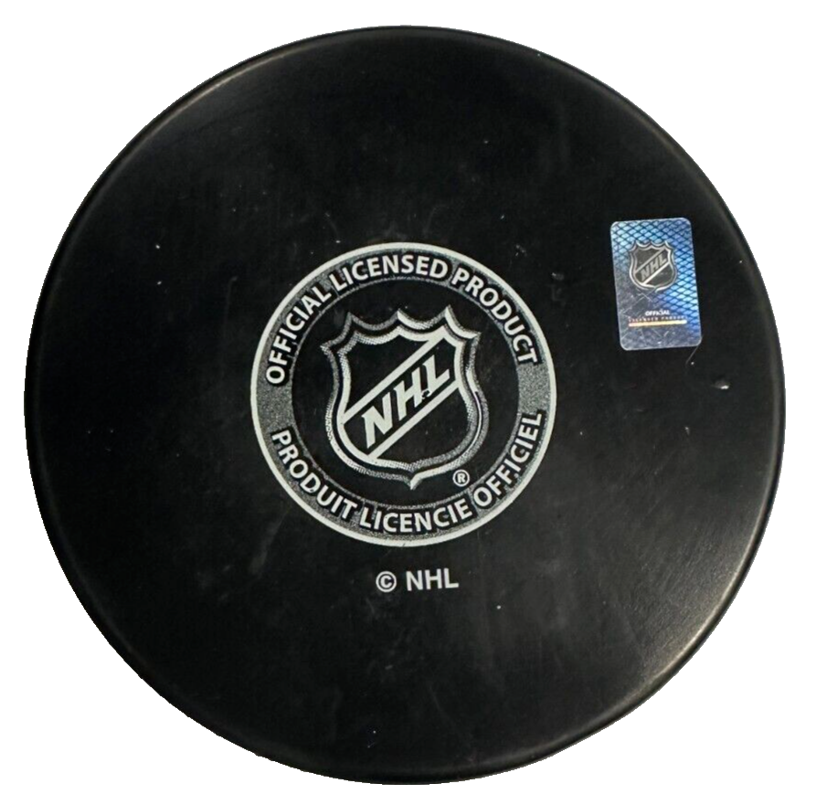 Paul Coffey Autographed Los Angeles Kings Hockey Puck HOF