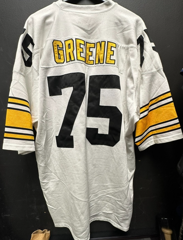 Mean Joe Greene 1975 Pittsburgh Steelers Mitchell & Ness Throwback Jersey HOF