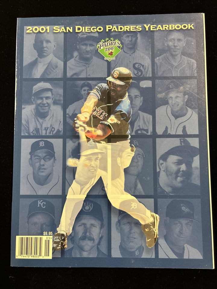 2001 SAN DIEGO PADRES OFFICIAL BASEBALL YEARBOOK