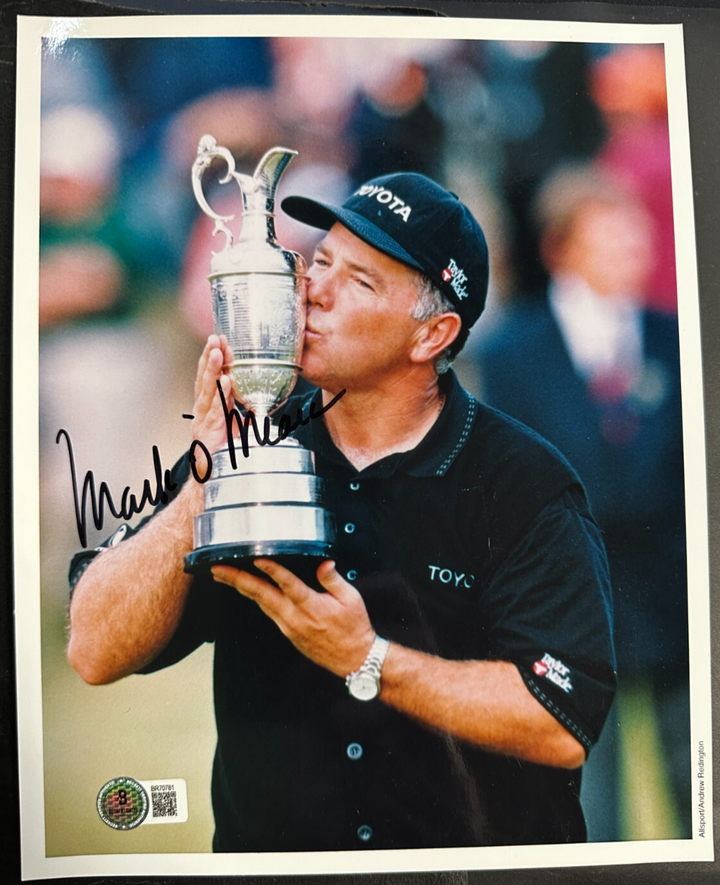 Mark O'Meara Autographed 8x10 Photo PGA BAS HOF