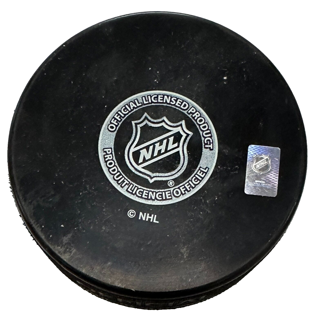 Willie O’Ree Autographed Boston Bruins Hockey Puck W/ HOF 2018