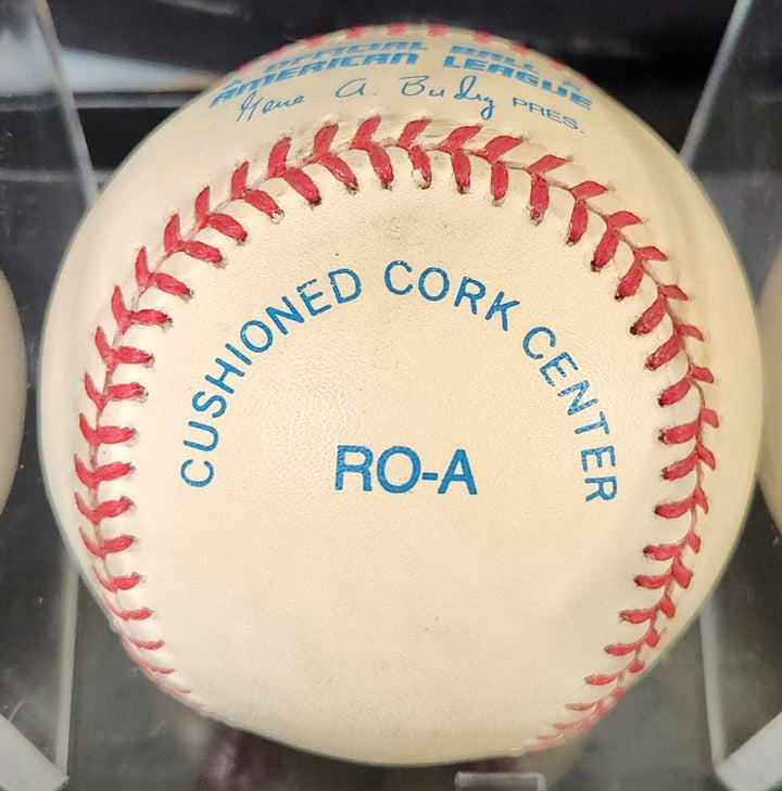 Bob Turley Signed Inscribed American League Baseball New York Yankees COA