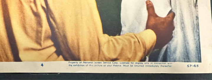 1957 Original Fear Strikes Out Lobby Card Karl Malden Anthony Perkins Piersall