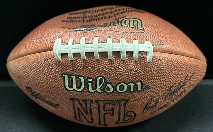 Jim Brown Autographed Official Wilson NFL Game Football BAS Browns HOF