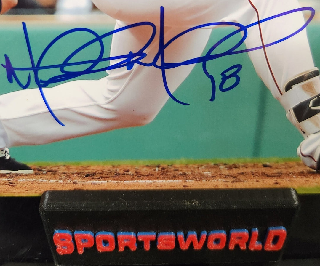Mitch Moreland Signed 8x10 Photo Boston Red Sox Texas Rangers Beckett COA