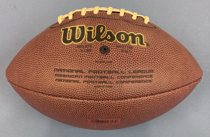 Nate Ebner Signed Wilson Football New England Patriots Sportsworld COA