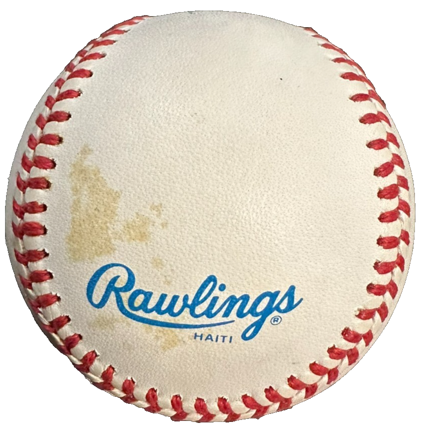 Bob Feller Autographed Official American League Baseball HOF Indians